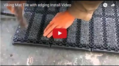Viking Mat Tile with edging Instalar vídeo