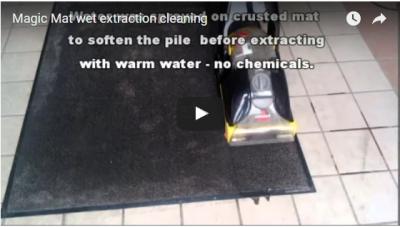 Magic Mat limpieza por extracción húmeda